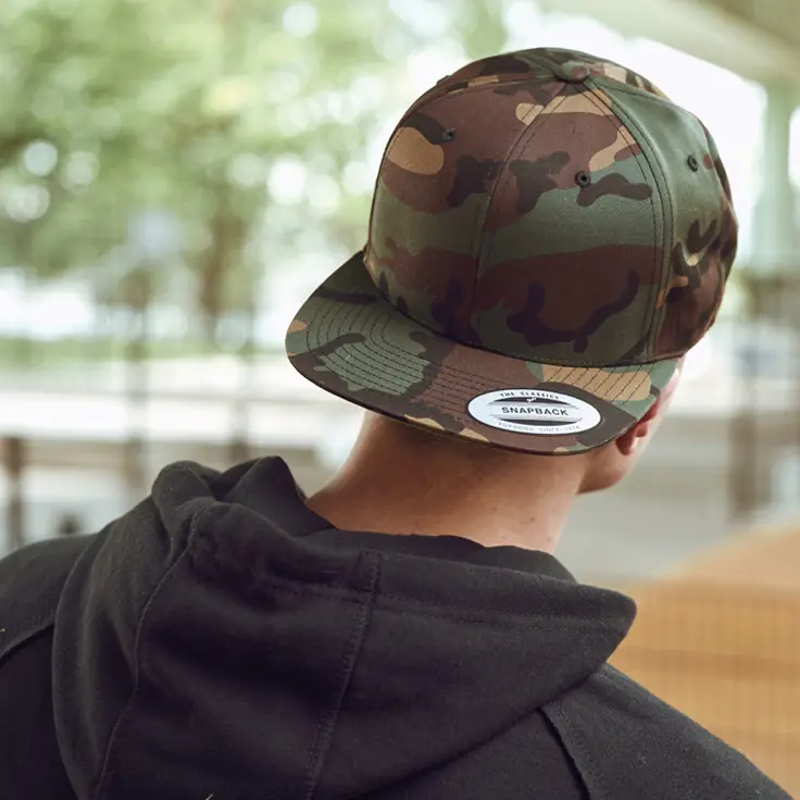 flexfit yupoong cap model image