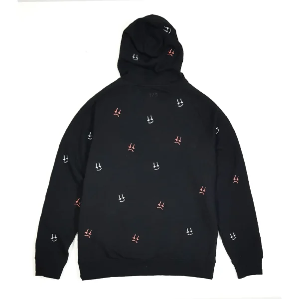 full custom embroidery on hoody